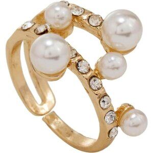 Vintage Pearl Adjustable Ring